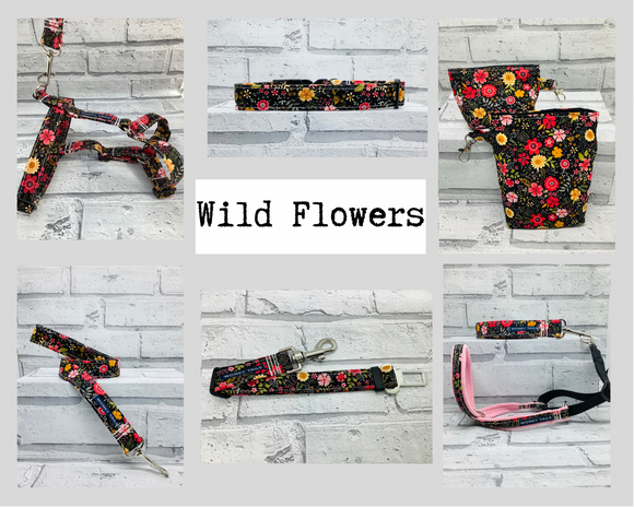 Wild Flowers Black Collection