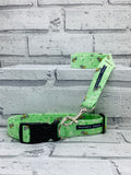 Busy Bee Green pet collar