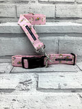 Busy Bee Pink Pet Collar