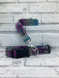 Rainbow Leopard Pet Collar