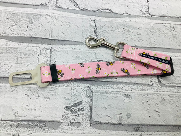 Busy Bee Pink Seat Belt