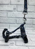 Gold Star Navy Pet Harness