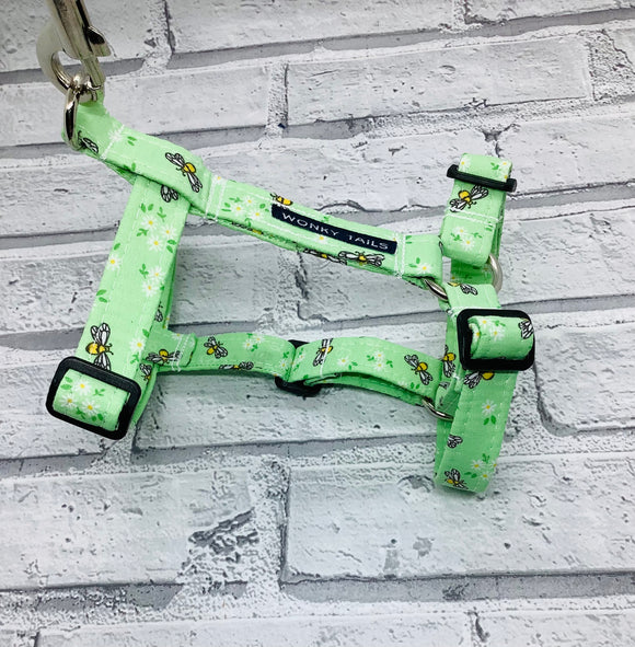 Busy Bee Green Pet Harness