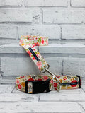 Wild Flowers White Pet Lead