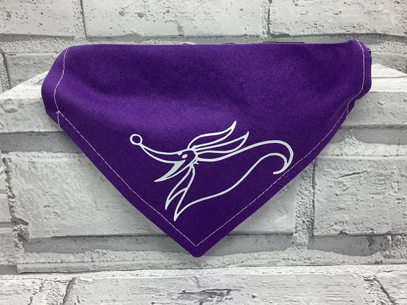 Zero Ghost Dog Pet Bandana