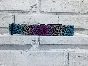 Rainbow Leopard Pet Collar