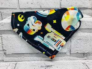 Rainbow Star Wars Pet Bandana